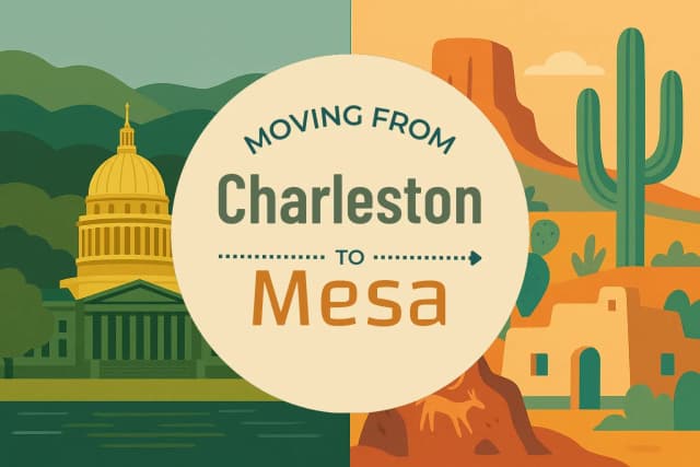 Moving from Charleston to Mesa