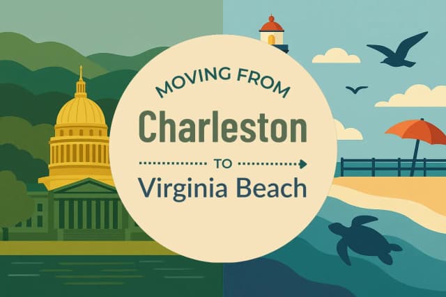 Moving from Charleston to Virginia Beach