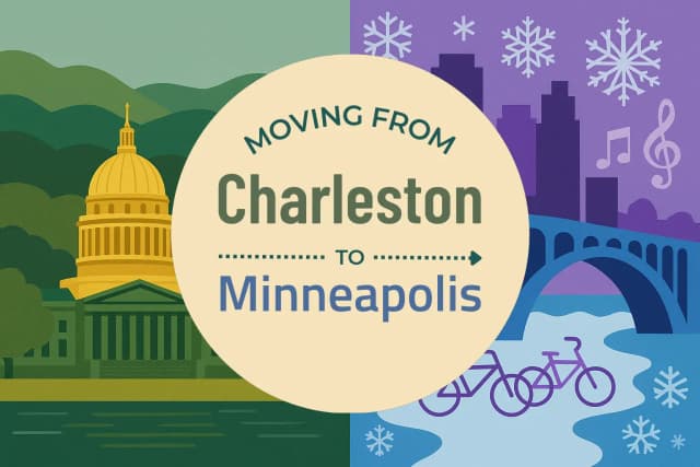 Moving from Charleston to Minneapolis