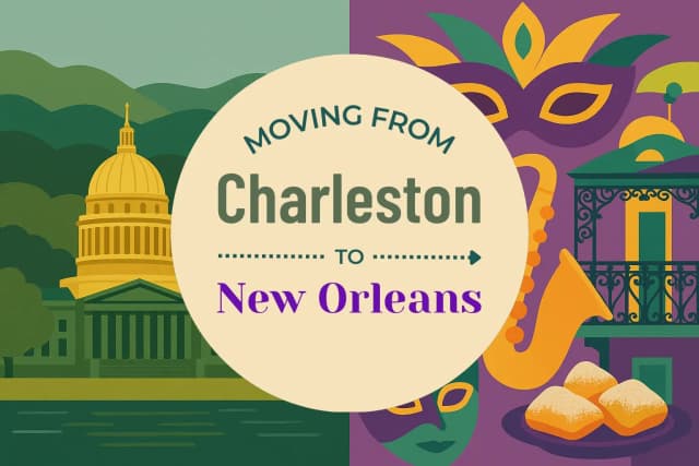 Moving from Charleston to New Orleans