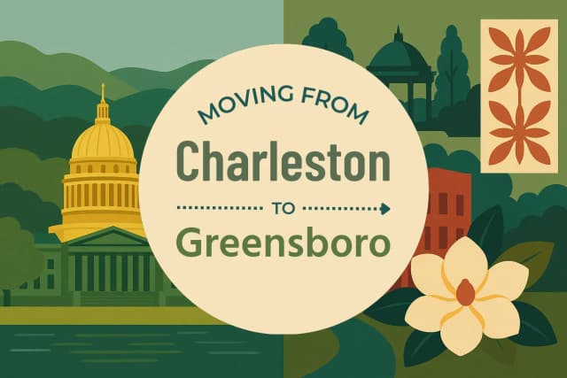 Moving from Charleston to Greensboro