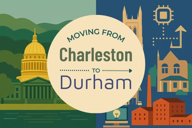 Moving from Charleston to Durham