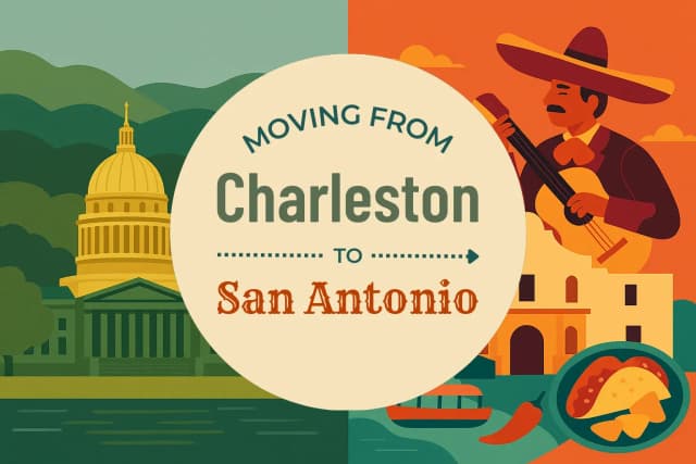 Moving from Charleston to San Antonio