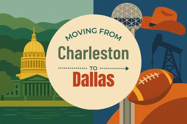 Moving from Charleston to Dallas