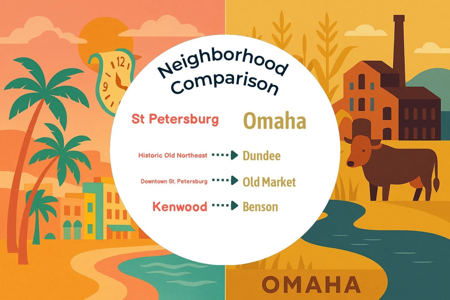 St. Petersburg vs Omaha Neighborhood Comparison
