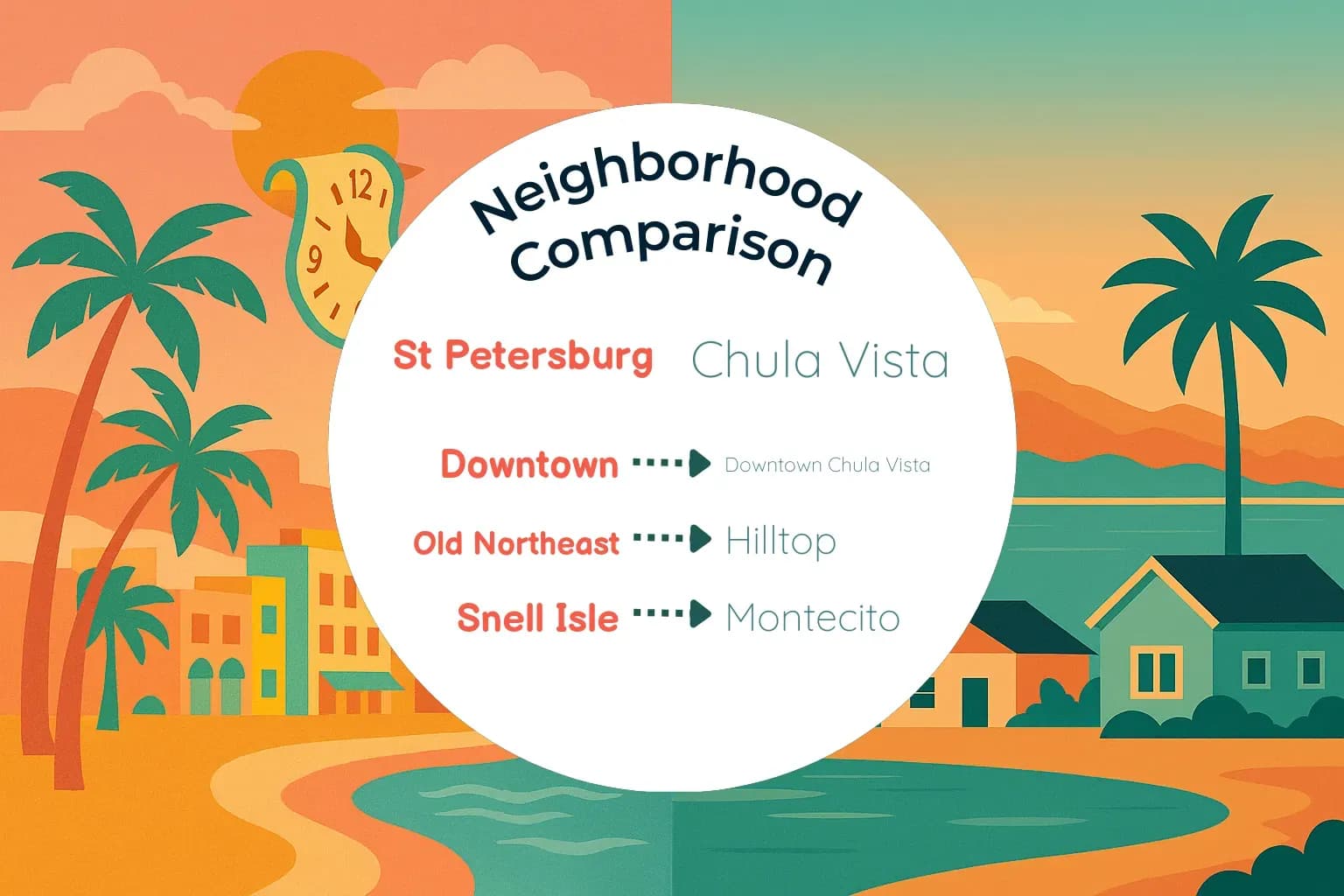 St. Petersburg vs Chula Vista Neighborhood Comparison