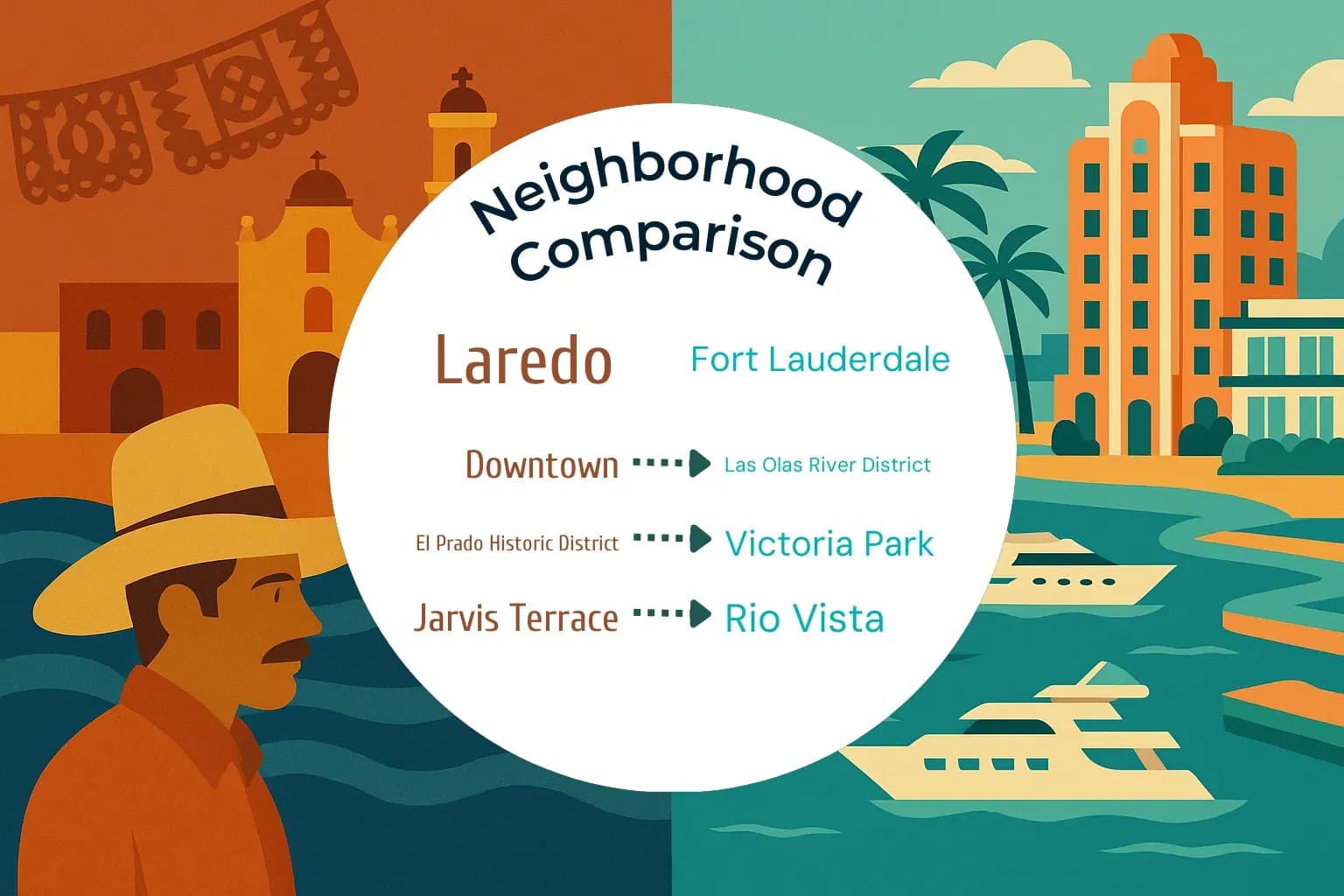 Laredo vs Fort Lauderdale Neighborhood Comparison