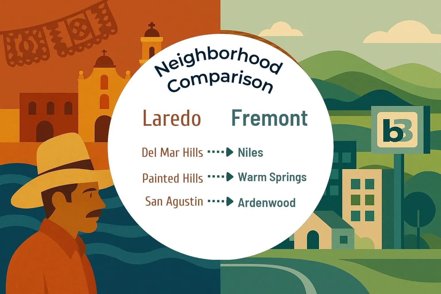 Laredo vs Fremont Neighborhood Comparison