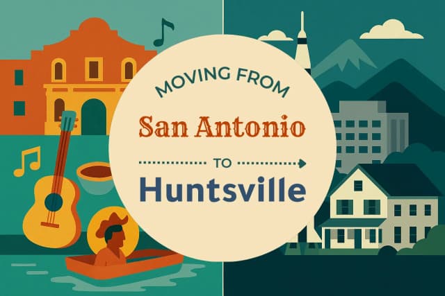 Moving from San Antonio to Huntsville