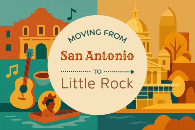 Moving from San Antonio to Little Rock