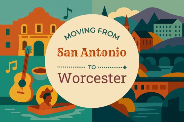 Moving from San Antonio to Worcester