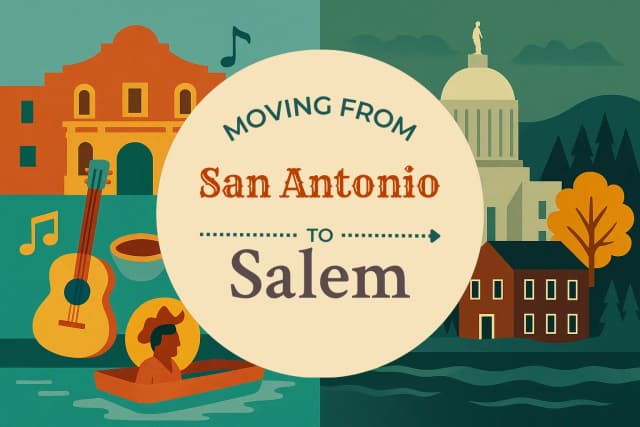 Moving from San Antonio to Salem