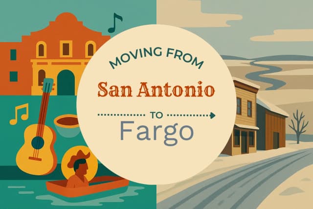 Moving from San Antonio to Fargo