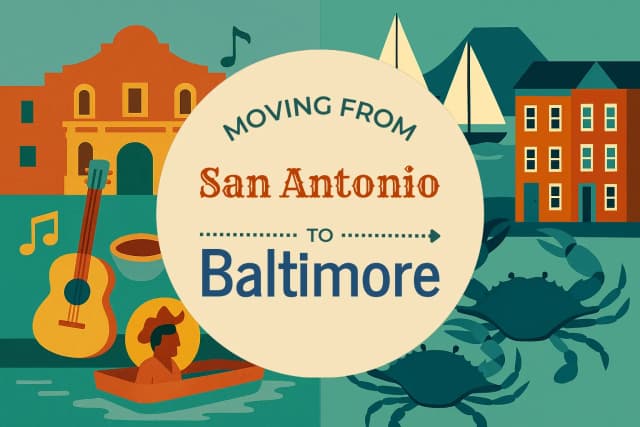 Moving from San Antonio to Baltimore