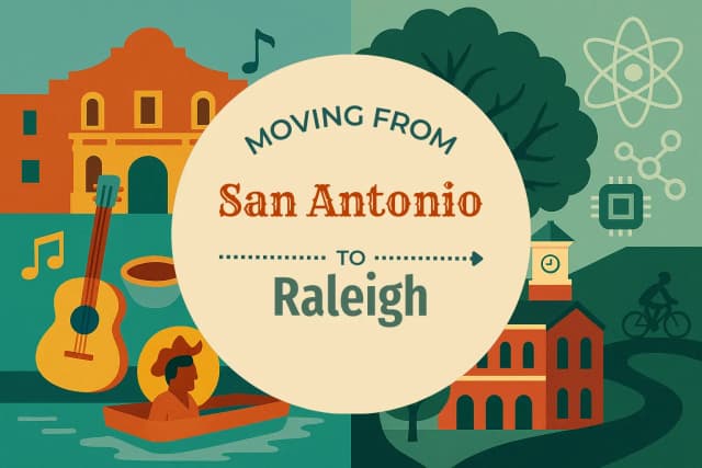 Moving from San Antonio to Raleigh