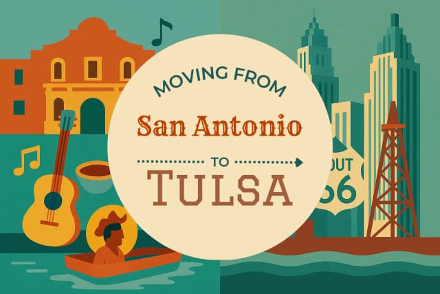 Moving from San Antonio to Tulsa
