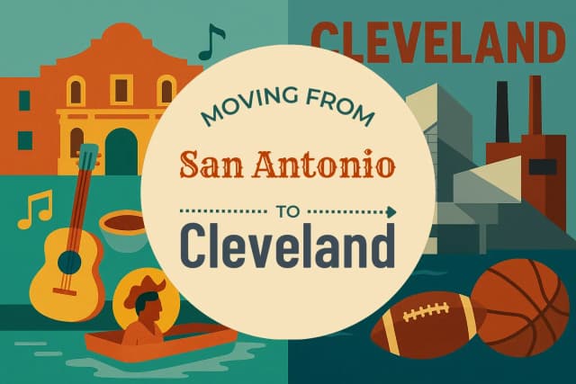 Moving from San Antonio to Cleveland