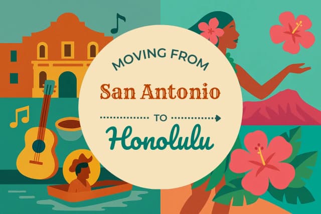 Moving from San Antonio to Honolulu