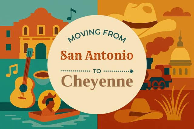 Moving from San Antonio to Cheyenne