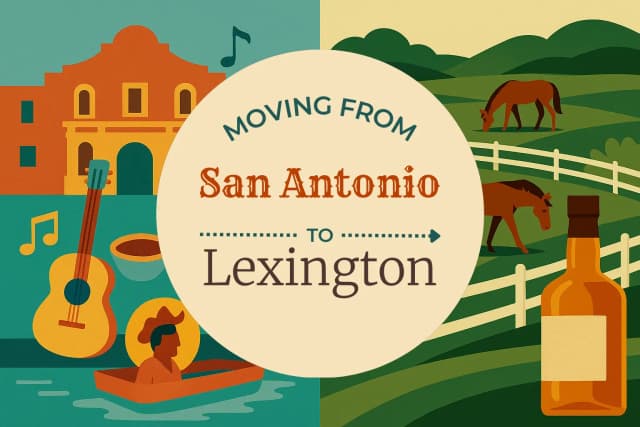 Moving from San Antonio to Lexington