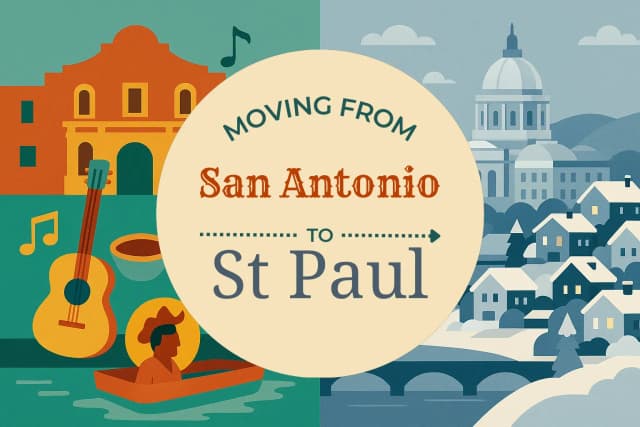 Moving from San Antonio to St. Paul