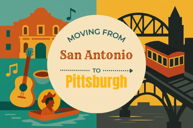 Moving from San Antonio to Pittsburgh