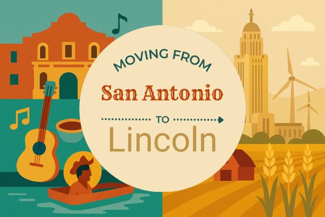 Moving from San Antonio to Lincoln