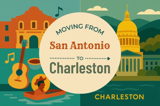 Moving from San Antonio to Charleston