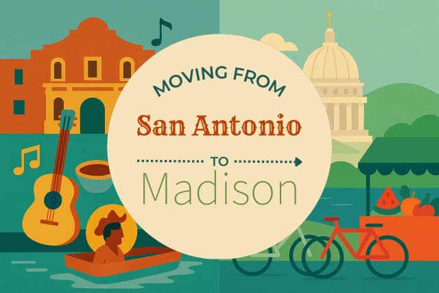 Moving from San Antonio to Madison