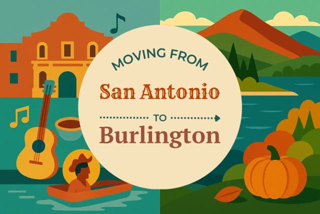 Moving from San Antonio to Burlington