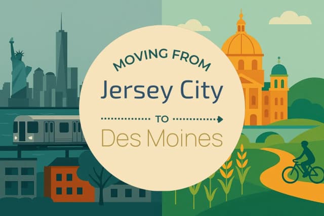 Moving from Jersey City to Des Moines