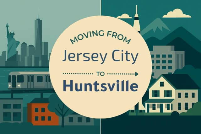 Moving from Jersey City to Huntsville