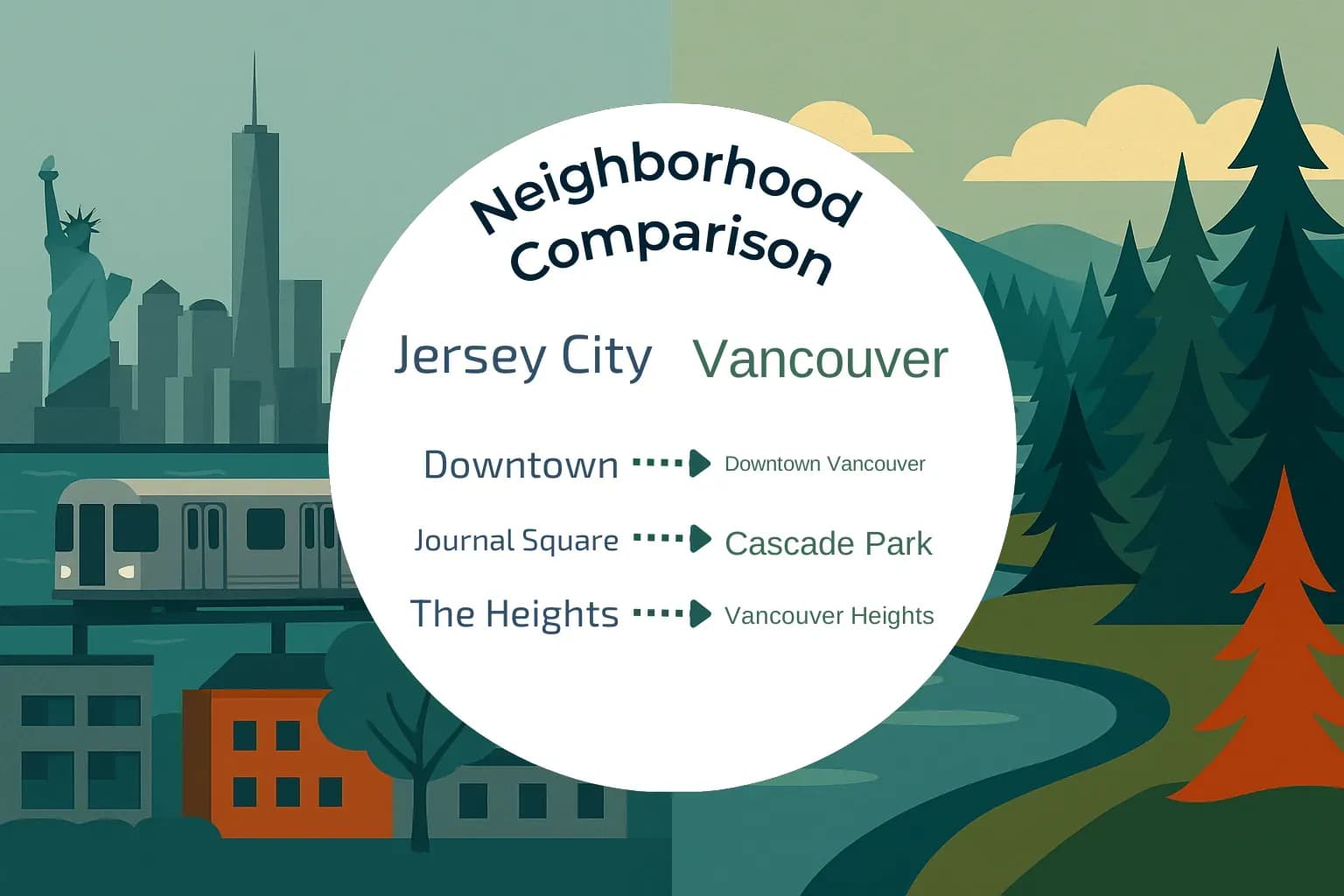 Jersey City vs Vancouver Neighborhood Comparison