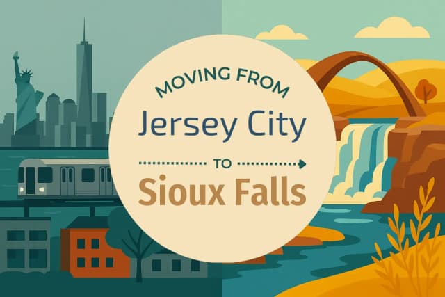 Moving from Jersey City to Sioux Falls