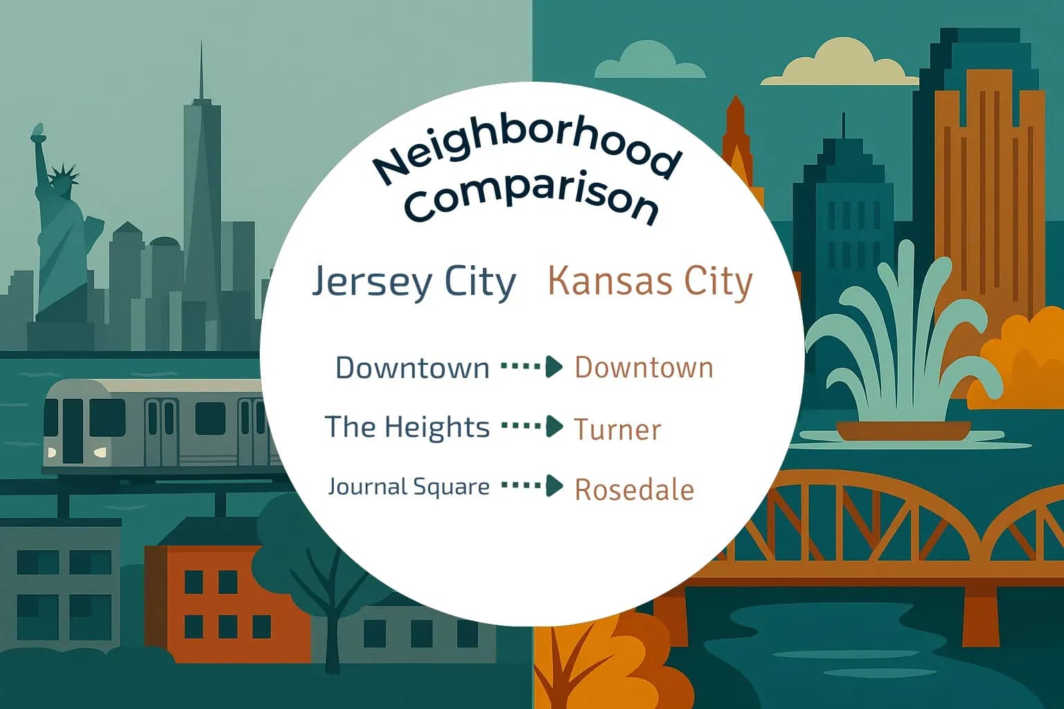 Jersey City vs Kansas City Neighborhood Comparison