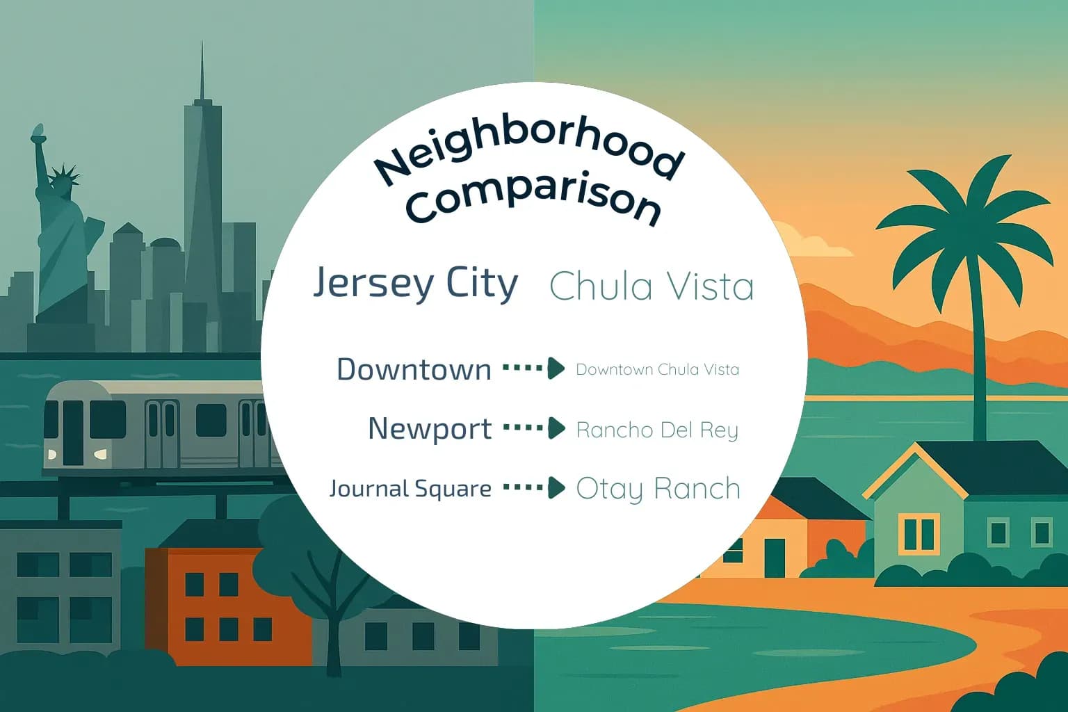 Jersey City vs Chula Vista Neighborhood Comparison
