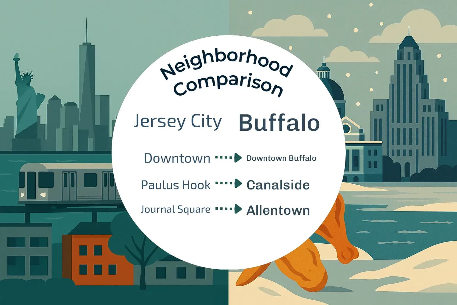 Jersey City vs Buffalo Neighborhood Comparison