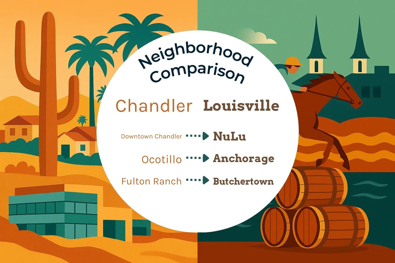 Chandler vs Louisville Neighborhood Comparison