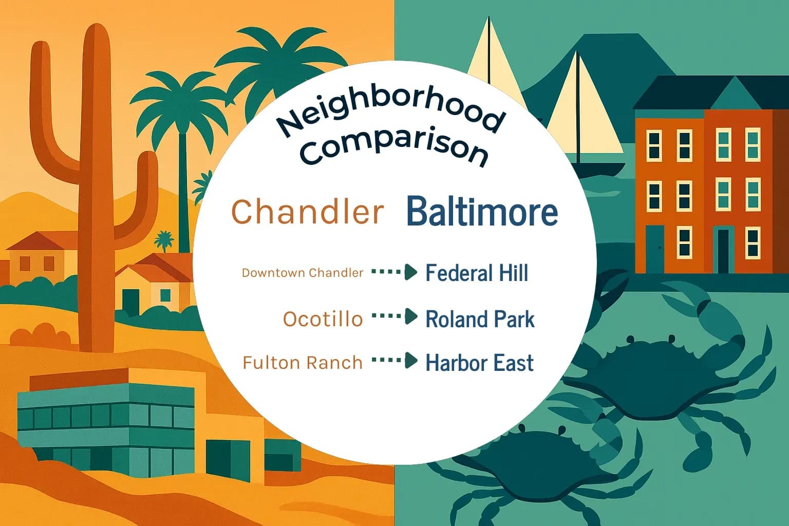 Chandler vs Baltimore Neighborhood Comparison