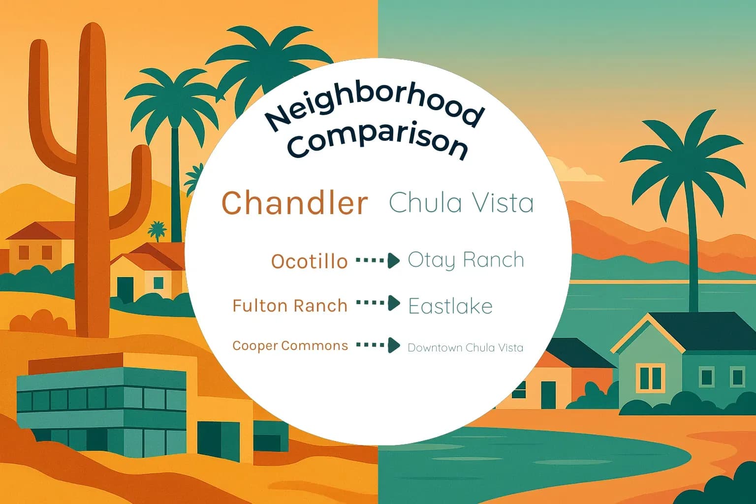Chandler vs Chula Vista Neighborhood Comparison