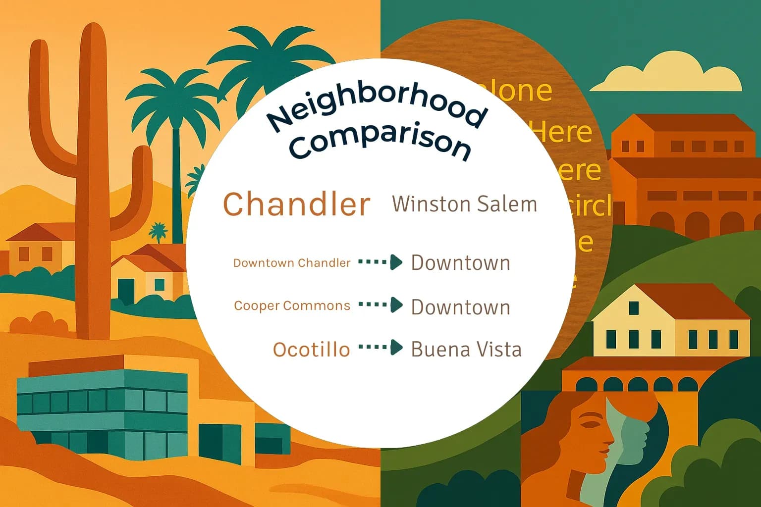 Chandler vs Winston Salem Neighborhood Comparison