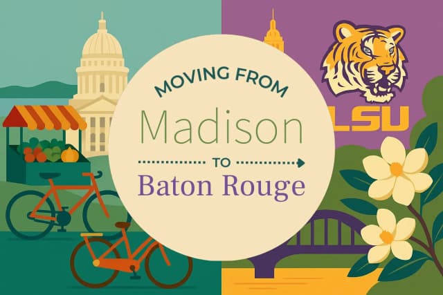 Moving from Madison to Baton Rouge