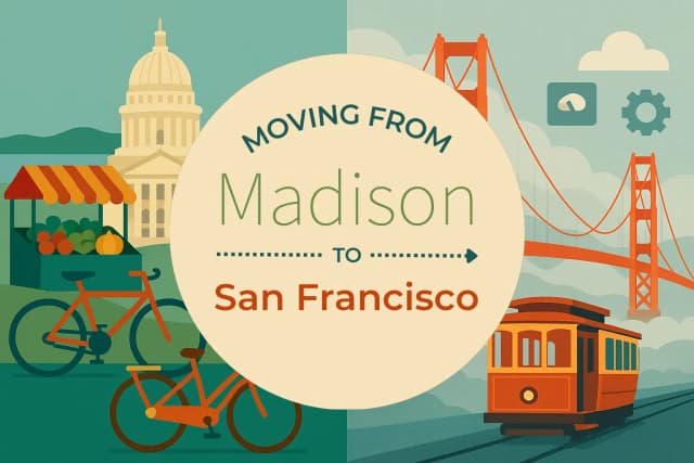 Moving from Madison to San Francisco