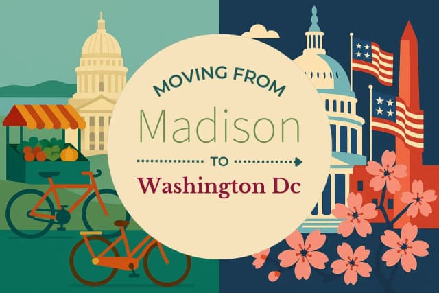 Moving from Madison to Washington DC
