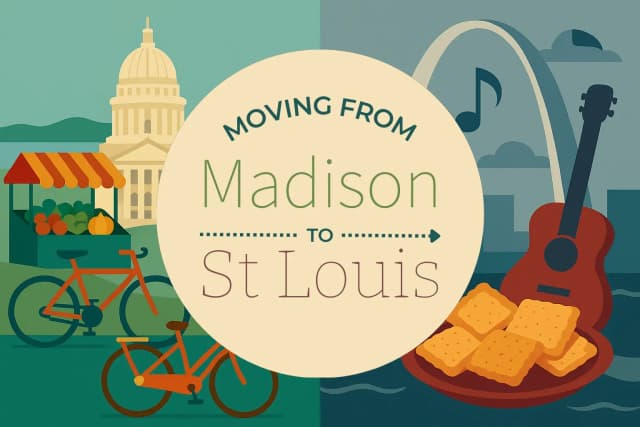 Moving from Madison to St. Louis