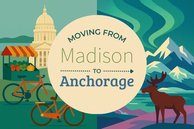 Moving from Madison to Anchorage