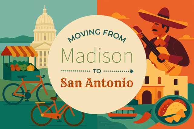 Moving from Madison to San Antonio
