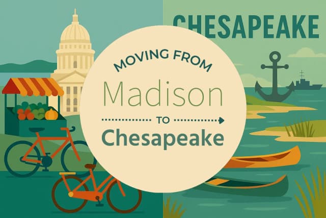 Moving from Madison to Chesapeake