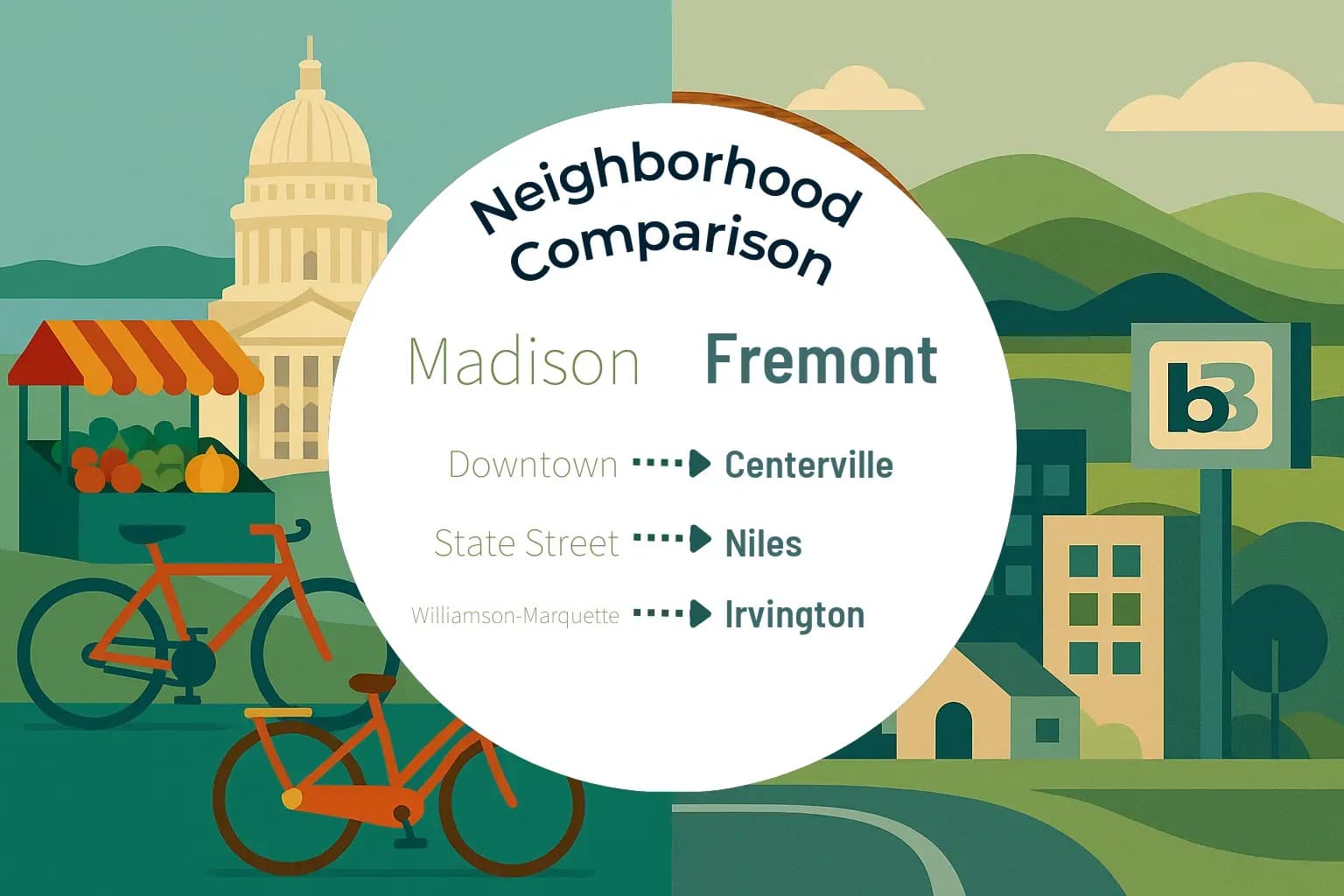 Madison vs Fremont Neighborhood Comparison