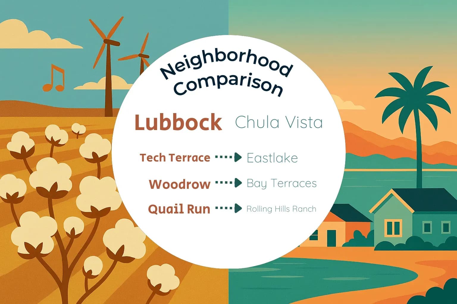Lubbock vs Chula Vista Neighborhood Comparison